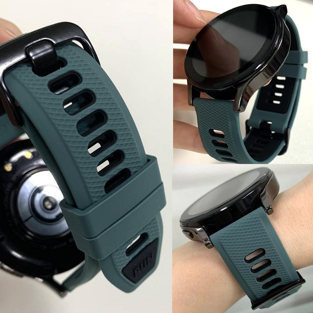 Silicone Wrist Band For TicWatch Pro 3 Ultra GPS/2020 GTH 2 S2 E 2 E3 GTX GTW Strap Accessories 20mm 22mm Sport Replace Bracelet