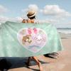 S-Sugarbunnies Soft-Kawaii Big Microfiber Beach Towels Quick Dry Towel Sand Beach Towels Pool Towel for Travel Swim Pool Yoga