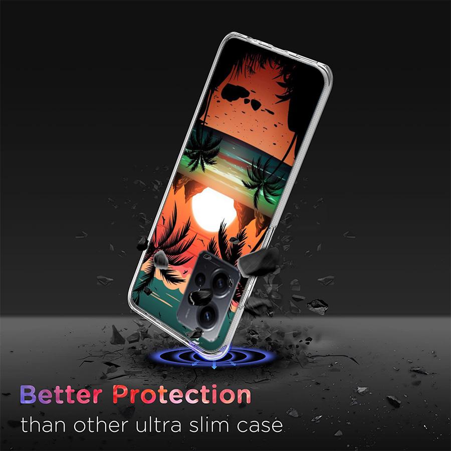 Beautiful Seaside Coconut Trees Phone Case For Redmi Note 14 15 Pro 5G 13 12 Pro Plus 11 11T 11E 11S 10 Pro 10S 9 9S Cover Cell