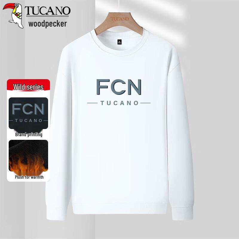 TUCANO Men's Fleece-Lined Crewneck Sweatshirt