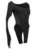 Kimyo Hand Loop Bodysuit Black