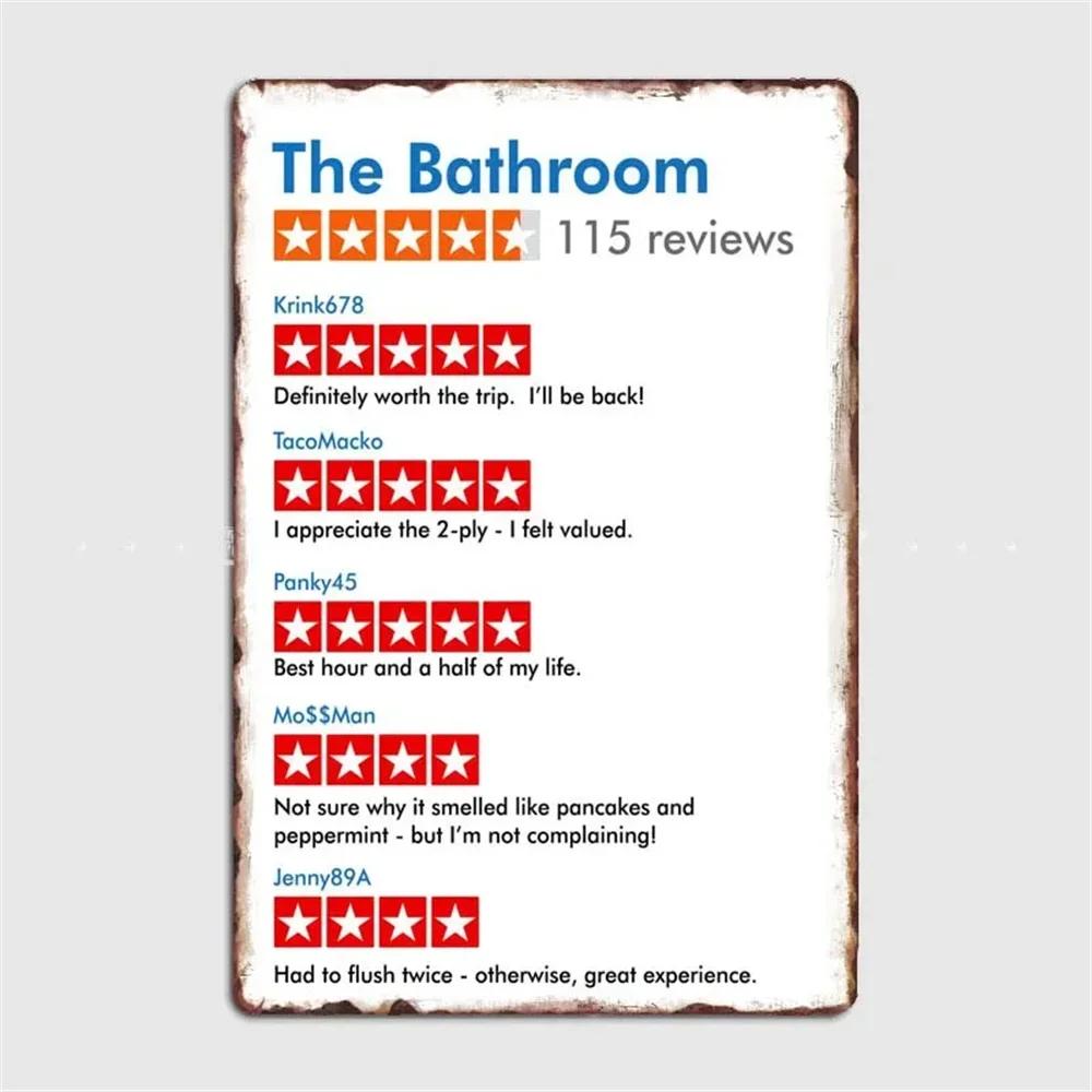 Lustiges Toilette Metallgemälde Blechschild Retro Bild Vintage Korrosion Plakette Brett Man Cave Café Bar Kino Badezimmer Wanddeko