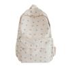 Women's Backpack Nylon Travel Bookbag Purse Floral Print Cute Medium Size Casual Daypack for Girls School Travel