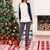Women'S Fashion Christmas Casual Pajama Party Top And Pants Women's Warm Women'S Wear