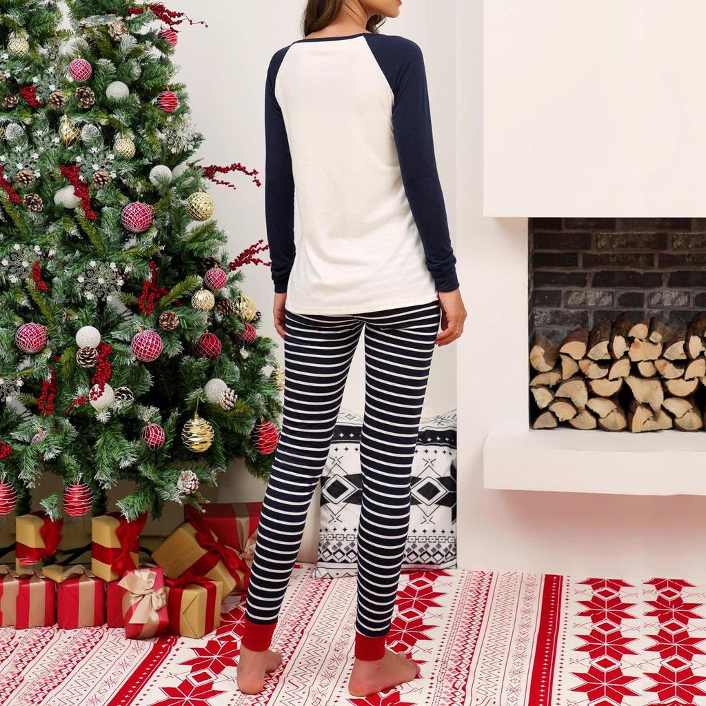 Women'S Fashion Christmas Casual Pajama Party Top And Pants Women's Warm Women'S Wear