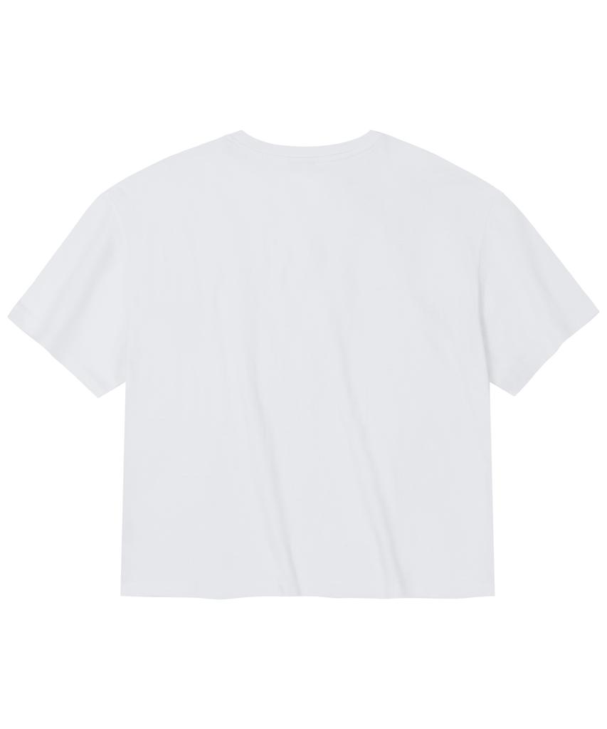 DOTON Core Crop T-Shirts (White)