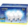 Mini-krypton LED Bulbs, E17 Base, 60W Equivalent, 760lm, Daylight White (5.2W), Compact Bulbs [Slim Neck], High Brightness, Wide Beam Distribution,
