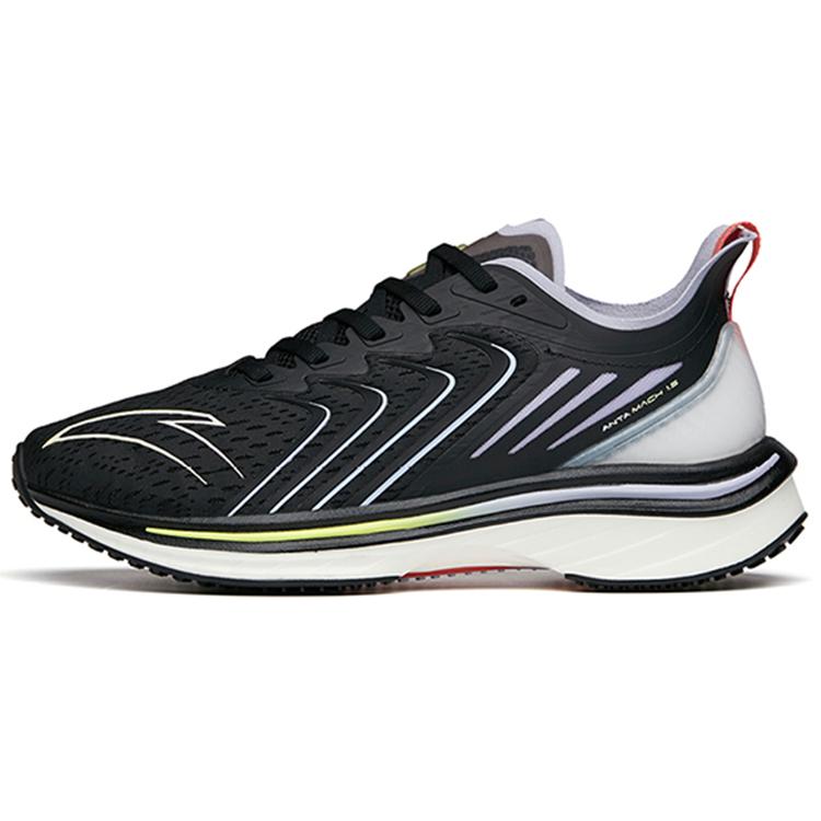 

Новые кроссовки для бега Anta MACH Mach 1.0 с амортизацией, противоскользящие и износостойкие, с низким верхом, женские, черно-фиолетово-белые 122135562-1 36