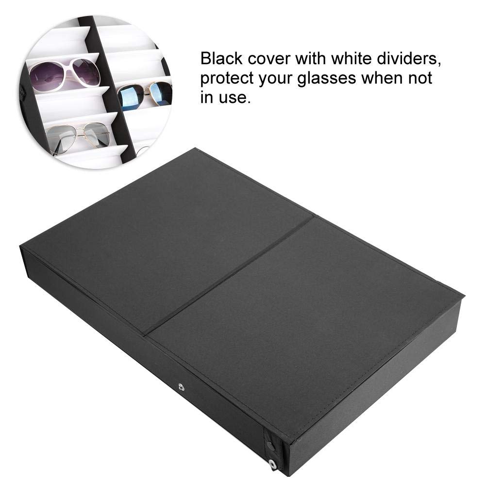 Sunglasses Display Glasses Storage 16 Slots Sunglasses Display Eyeglasses Glasses Display Sunglasses Glasses Storage Holder Box Case, Box, Case,