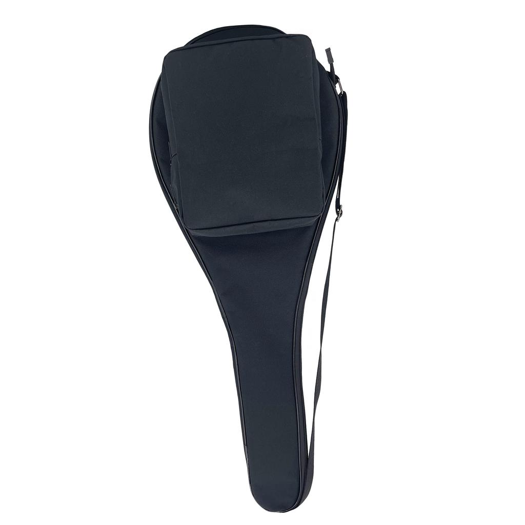 TaktZeit Tennis Racket Portable Racket Case for One Lightweight Padded Tennis Racket Case Cover, Racket, (Black - Pocket, 80cm)