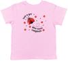 Just a Girl Who Loves Ladybirds Kids T-Shirt Insects Childrens Boys Girls Gift