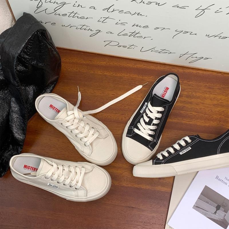 Summer New Thin Breathable Canvas Shoes Soft-soled Casual Board Shoes 1722