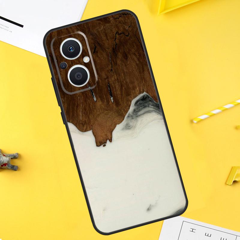 

Wood Resin Pattern For OPPO Reno 7 8 Lite 8T 14F 13F 11F 12F 10 11 12 13 14 Pro OPPO Find X5 X6 X8 X9 Pro Case OPPO Reno10 Pro