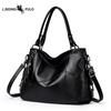 New Women's Crossbody Bag, Large Capacity, Soft Leather, Mom Bag, European and American Style, Shoulder Bag, Tassel Tote Bag