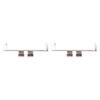 Watch Connectors Metal Link for ROSSINI 2i Rust Proof Metal Material Perfect for All Bands Enhances Watch Security 2pcs