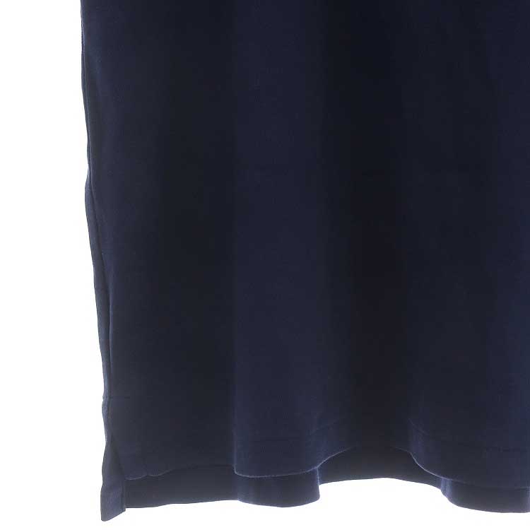 Polo Ralph Lauren Solid Color Logo Embroidered Casual Short Sleeve Polo Shirt Men Tops Dark-Blue 710705571-001