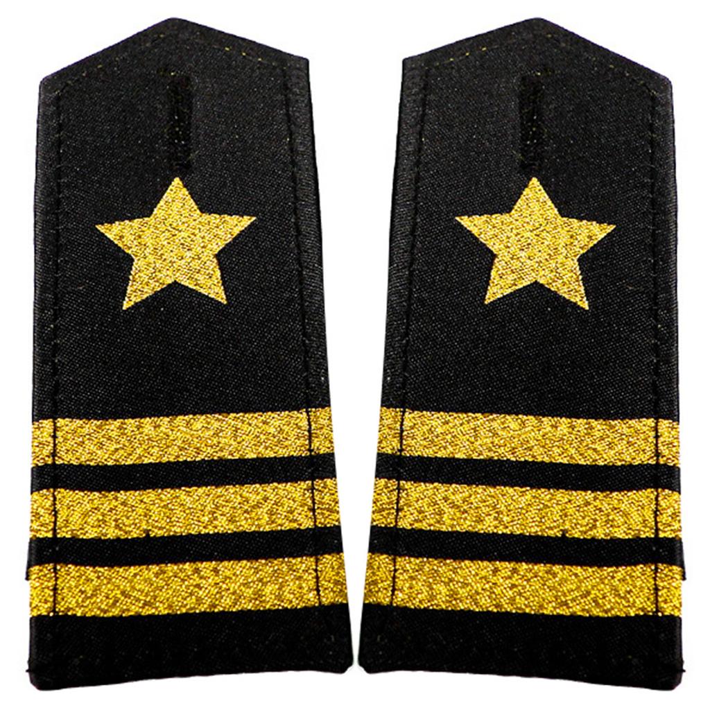 Star Shoulder Epaulettes Stripes Security Uniform Accessories Chevron Professional Security Guard Epaulets Chevron