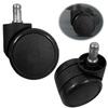 5PCS Heavy Duty Wheel Wear Resist Small Rolling Caster Set Multi-Purpose Mute Swivel Caster Replacemen Furniture Wheels Roller
