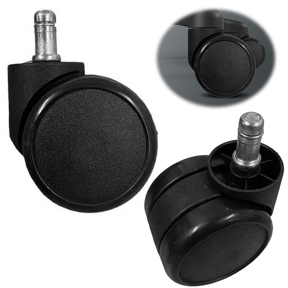 5PCS Heavy Duty Wheel Wear Resist Small Rolling Caster Set Multi-Purpose Mute Swivel Caster Replacemen Furniture Wheels Roller