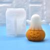 Silicone Mold for DIY Pumpkin Ghost Aromatherapy Halloween Candle/Plaster Decorations