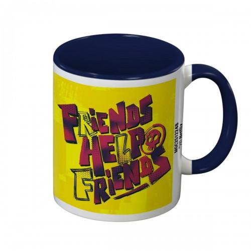Stranger Things: Tales from Â´85 Friends Help Friends Inner Two Tone Mug