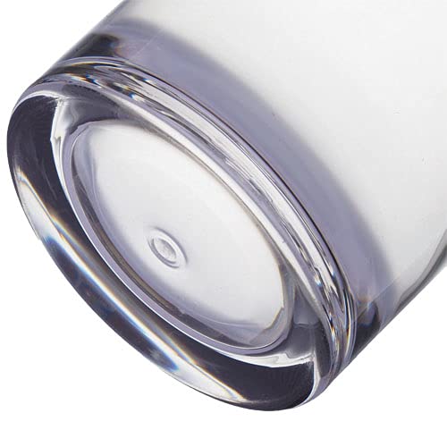 FOYER Unbreakable Vase Flower Base Polycarbonate Stylish Height 30 cm Width 17.5 cm Large 2300137