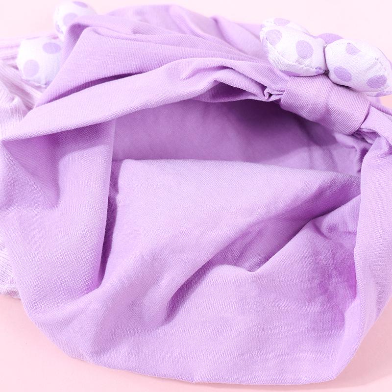Cotton Flower Newborn Baby Hat & Socks Set (0-12 Months) - Spring/Autumn