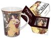 Kubek Porcelanowy Alfons Mucha Jesień Cztery Pory Roku Prezent Dom