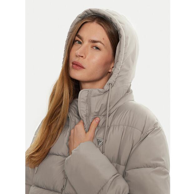 Пуховик Guess V4BL04 WFYE2 серый Regular Fit