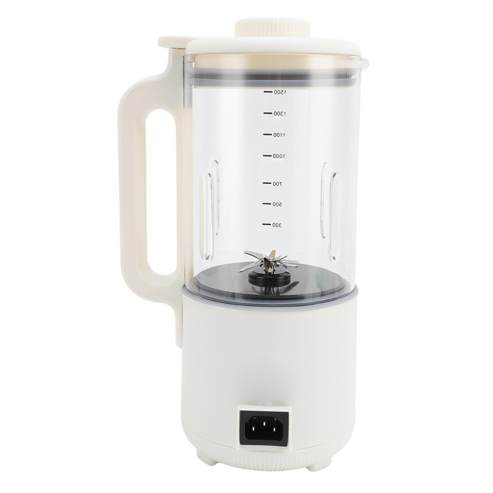 Market-5 120W 1500ml Sojamelk Maker Multifunctionele Kleine Miniatuur Automatische Notenmelk Maker Blender Voor Thuis 220V EU