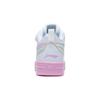 Li Ning Sports Lifestyle Serie 937 Mid Rutschfest Langlebig High Top Kinder Skateschuhe Kinder Skateschuhe Weiß Rosa YKCT018-2