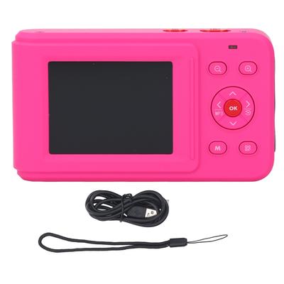 Digital Camera 72MP 2.5K Video Output Dual Screen Compact Camera 16X Zoom Autofocus Selfie Camera for Travel Gatherings