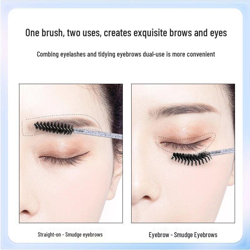 Disposable Crystal Eyelash and Eyebrow Brush for Extensions and Grafting