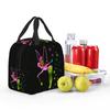 Floral Tinkerbell Insulated Lunch Bag for Kids School Cooler Thermal Food Box Tote Portable Lunch Boxes Container