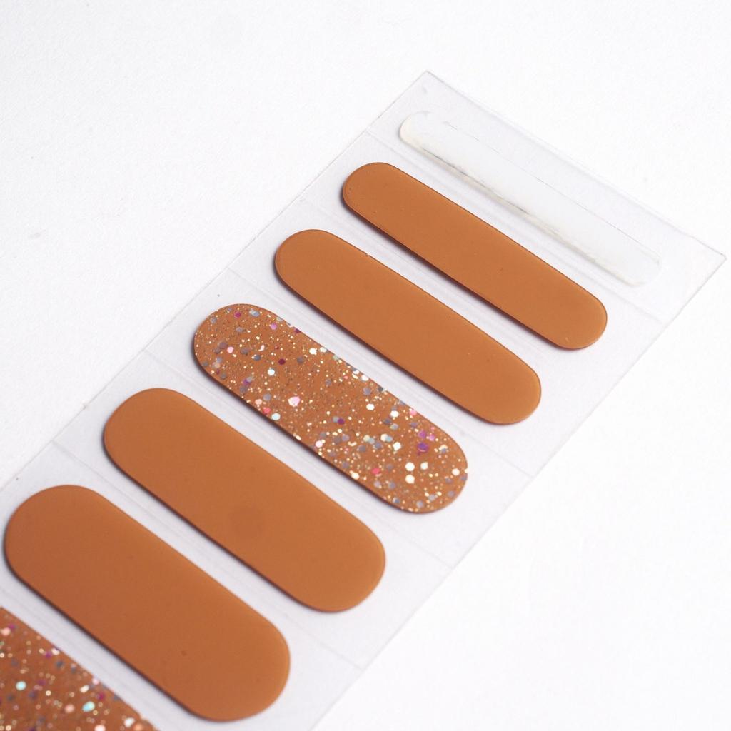 5D gel fototerapie gel na nehty samolepka samolepka na francouzskou manikúru nude polopečená polotvrzená náplast na nehty