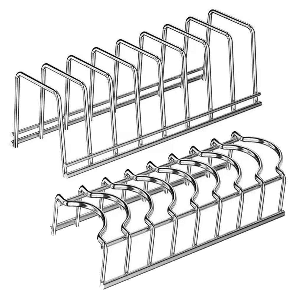 Stainless Steel Dish  Drying Rack Rust-Proof Dish Drying Holder Bowl Draining Rack  Household