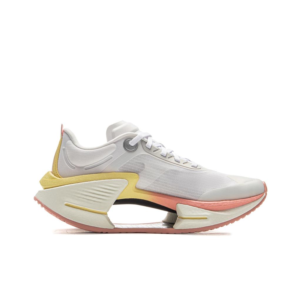 Li Ning Absolute Shadow 3 Tehnologie Esențială Competiție Profesională Antrenament Pantofi de Alergare Adidași Femei Standard-Alb Platină-Ceață ARRV002-21