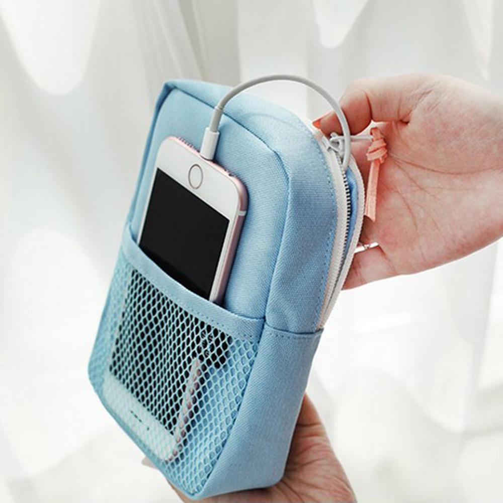 1PC Travel Portable Travel Charger Headphone Cable Digital Bag Storage Bag Men'S And Women'S Organizer Bag