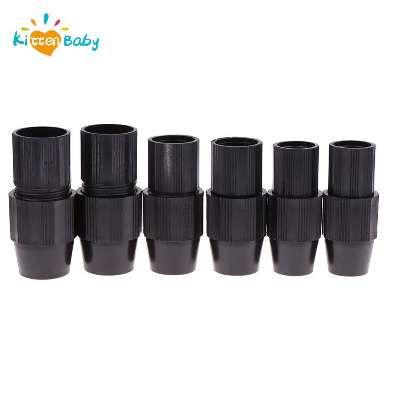 2PCS Plastic Telescopic Tube Connector Dip Net Pole Telescoping Pipe Twist Clamp Fixed Lock for DIY Outdoor Hobby CFK Rohre