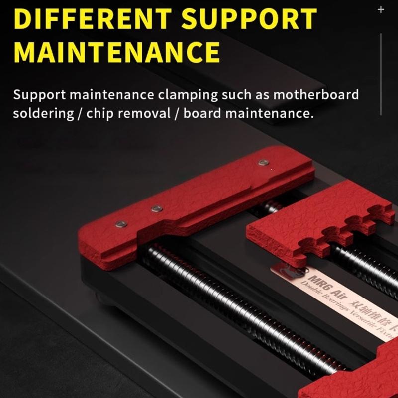 Professional PCB Repair Stand Tool, Adjustable Circuit Board Holder Double Bearing Fixture for Mobile Phones Maintenance