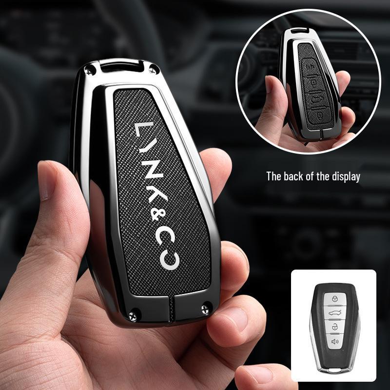 Ochranný kryt na klíč Lynk & Co 03: Vysoce kvalitní kreativní pánská skořepina a přezka (Model 2024)