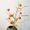 Real Touch Artificial Pumpkin Branches DIY Bouquets Fake Pumpkin Stems  Office Hotel Decor