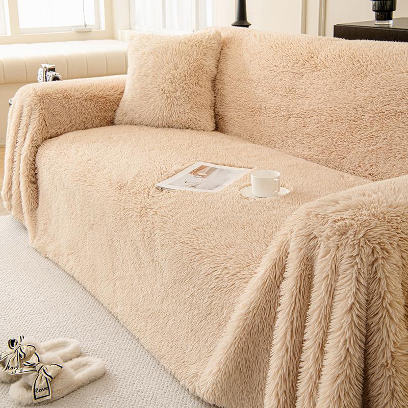 INS French Plush Sofa Towel Living Room All-Inclusive Universal Sofa Cover Cloth Dust Cover Cover Blanket Blanket