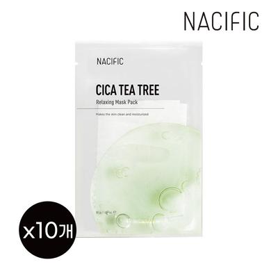 Pack Mascarilla Relajante Árbol del Té Cica (1 hoja) x10