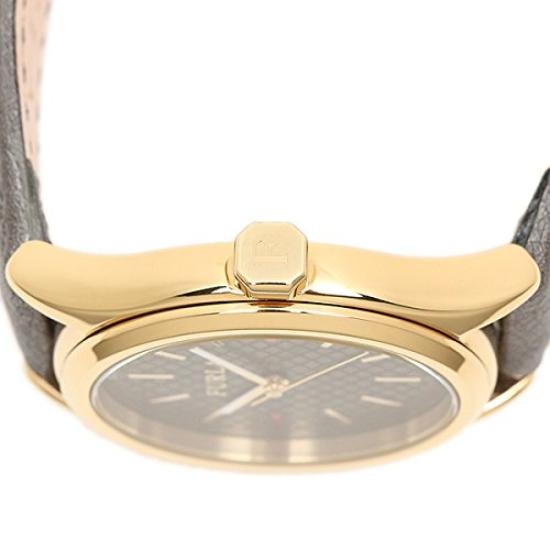 EVA 35MM Quartz Metallic Black Metallic Black FURLA 866599 R4251101501 [Furla] Women's [Item]