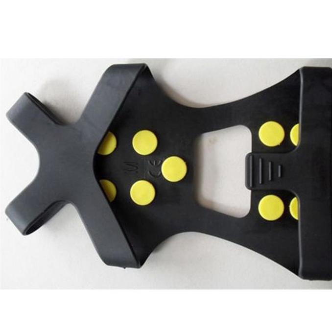 Outdoor Unisex Snow Anti Slip Spikes Grips Grippers Crampon Cleats for Shoes Boot Overshoes