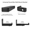 Soundbar Wall Mount Bracket Anti-Drop Universal Drywall Sound Bar Wall Brackets Soundbar Speaker Mounting Holder for Sony Vizio