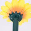 Solar Sunflower Animal Stake Decor Dancing Butterfly Decor 40cm Lifelike Hummingbird Decor Waterproof for Yard Patio Pathway