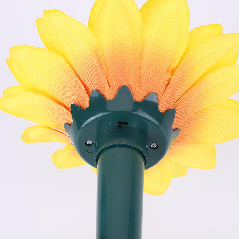 Solar Sunflower Animal Stake Decor Dancing Butterfly Decor 40cm Lifelike Hummingbird Decor Waterproof for Yard Patio Pathway