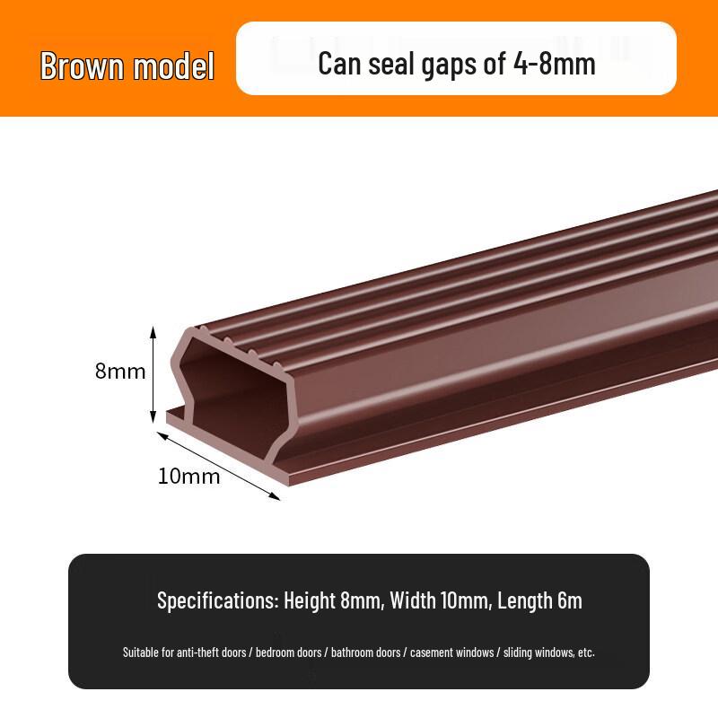 Rongyu D-Type Door Gap Sealing Strip